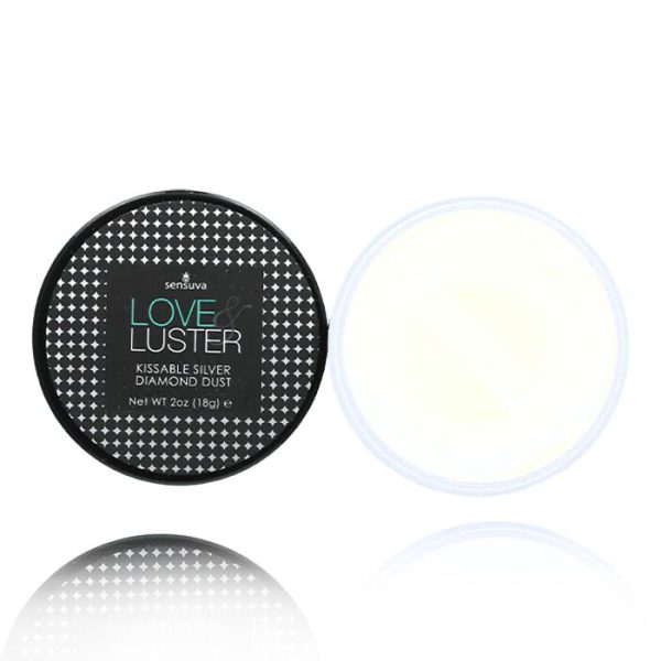 Мерехтлива пудра для тіла Sensuva — Love & Luster Kissable Diamond Dust (19 г) їстівна, без цукру - Зображення 2