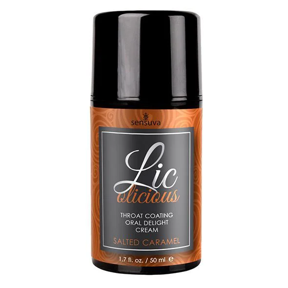 Гель Sensuva Lic-o-licious Salted Caramel, оліїстий, без цукру, 50 мл