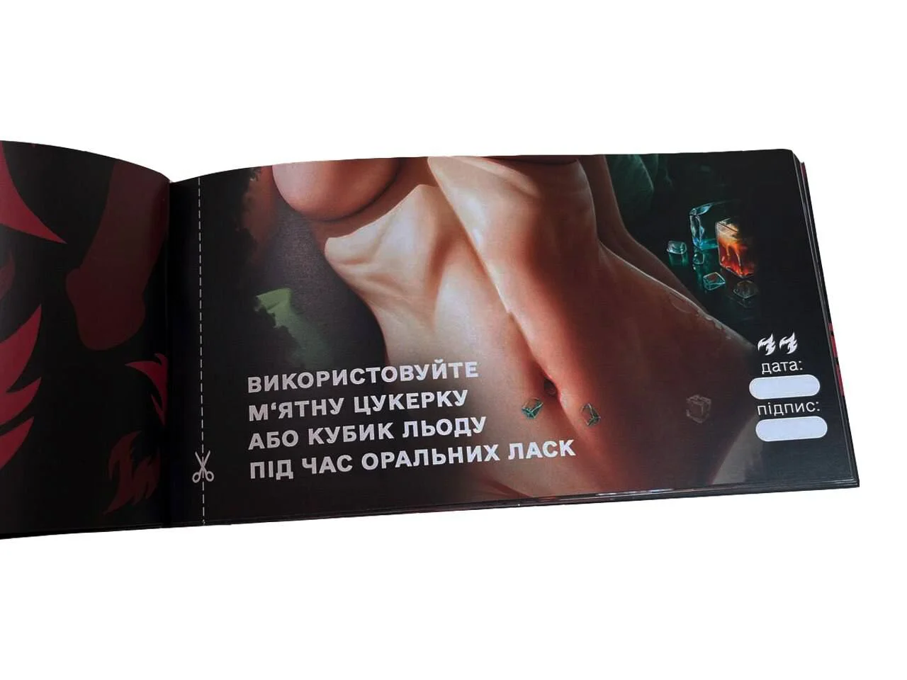 Чекова книжка "Інтимні Бажання - Новий рівень" (50 чеків)