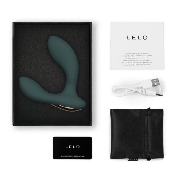Смарт-масажер простати LELO Hugo 2 Green, 2 мотори, підвищена потужність - Зображення 3
