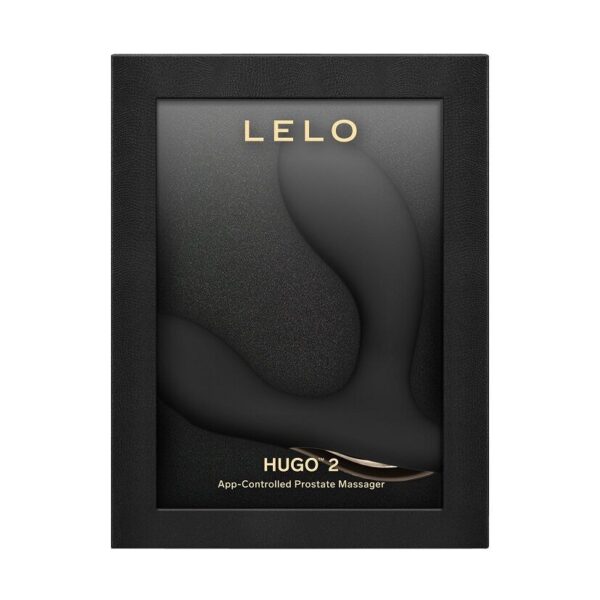 Смарт-масажер простати LELO Hugo 2 Black, 2 мотори, підвищена потужність - Зображення 4