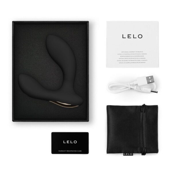 Смарт-масажер простати LELO Hugo 2 Black, 2 мотори, підвищена потужність - Зображення 3