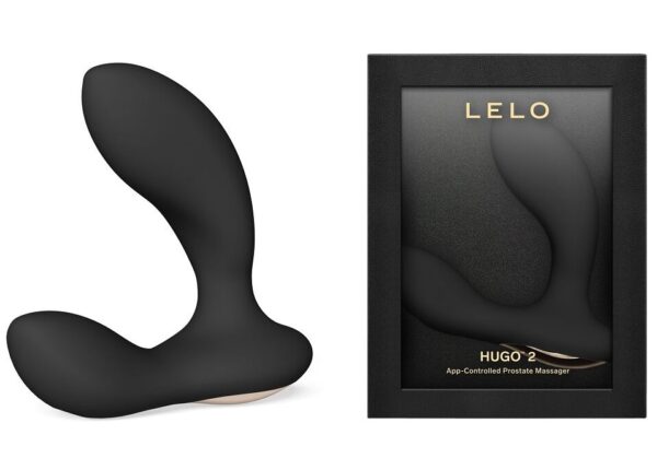 Смарт-масажер простати LELO Hugo 2 Black, 2 мотори, підвищена потужність - Зображення 2