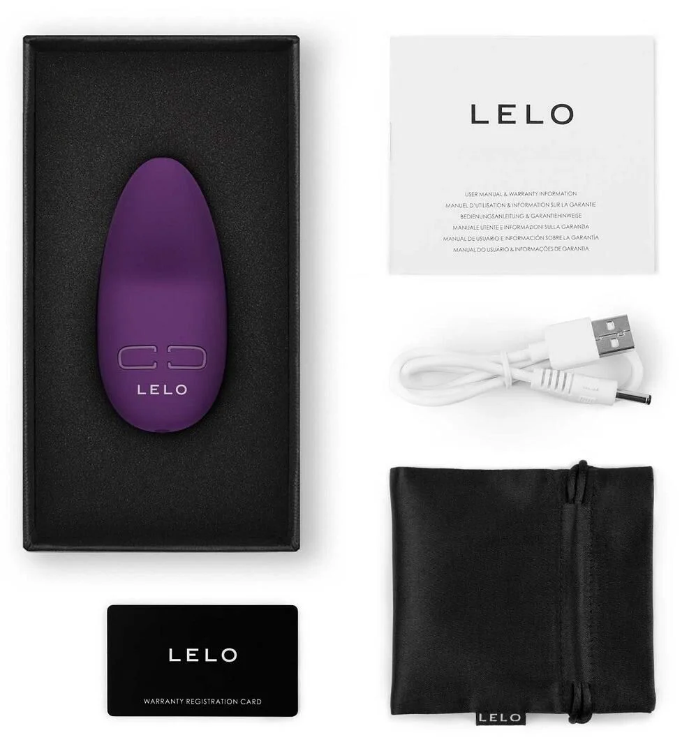 Мінівібратор для клітора LELO Lily 3 Dark Plum, 10 режимів