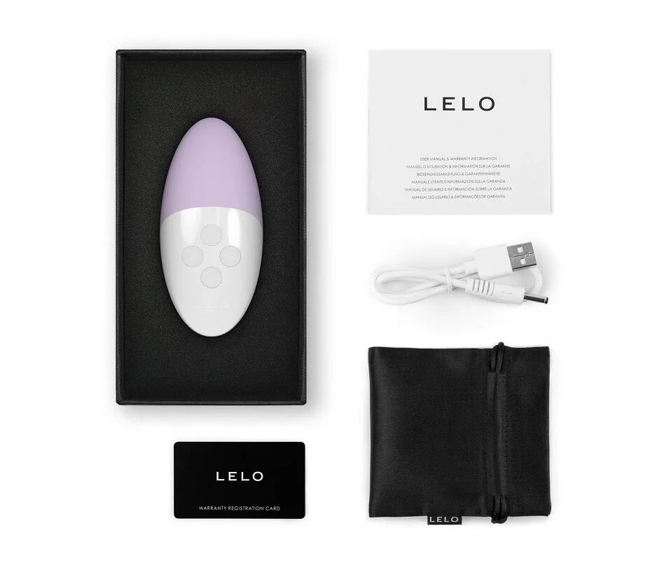 Музичний вібратор для клітора LELO SIRI 3 Calm Lavender, вібрації в ритмі звуків без смартфона - Зображення 3