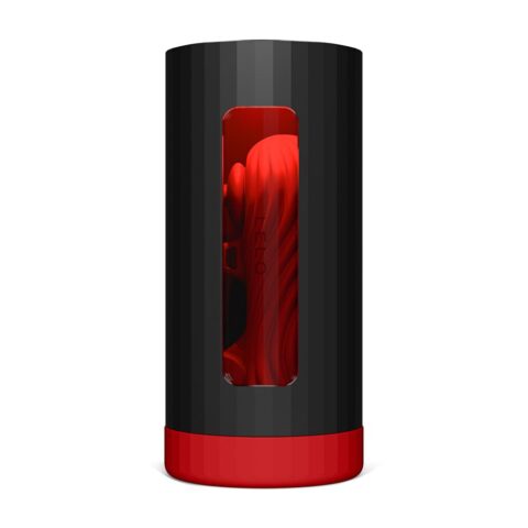 Смарт-мастурбатор LELO F1S V3 XL Red, збільшений, 2 мотори, 8 режимів, стимуляція звуковими хвилями