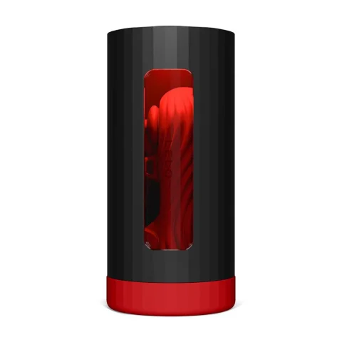 Смарт-мастурбатор LELO F1S V3 XL Red, збільшений, 2 мотори, 8 режимів, стимуляція звуковими хвилями