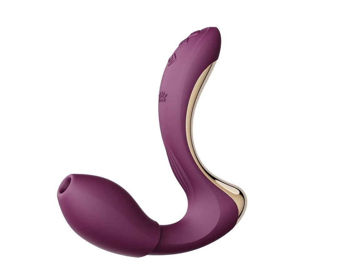 Вібратор-пульсатор з вакуумною насадкою Zalo – Talis G-Spot PulseWave Vibrator Velvet Purple - Зображення 2