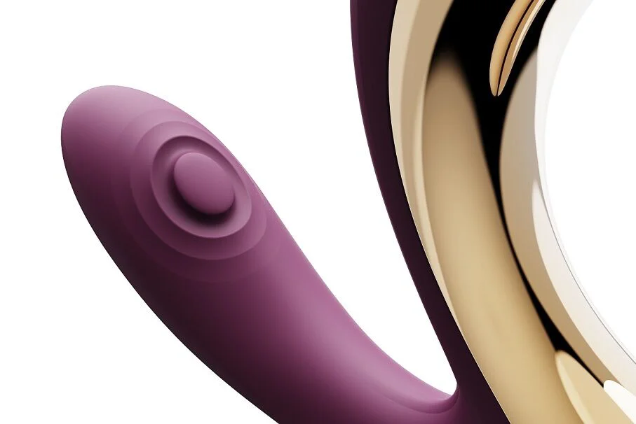 Вібратор-пульсатор з вакуумною насадкою Zalo – Talis G-Spot PulseWave Vibrator Velvet Purple - Зображення 4