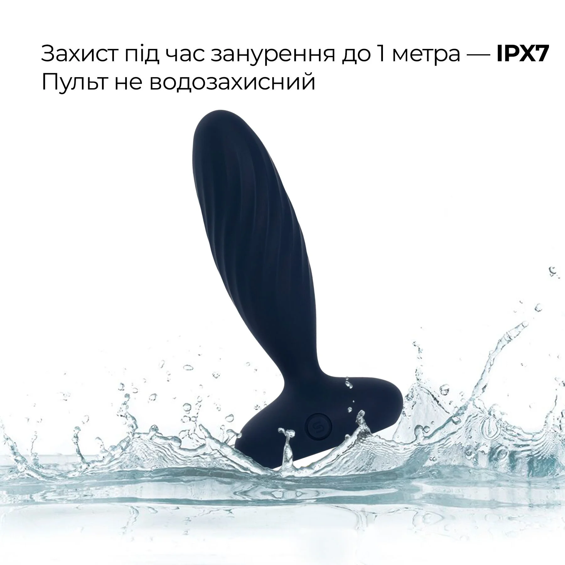 Анальна смарт-вібропробка з пульсацією Svakom Jordan Navy Blue, пульт ДК - Зображення 9