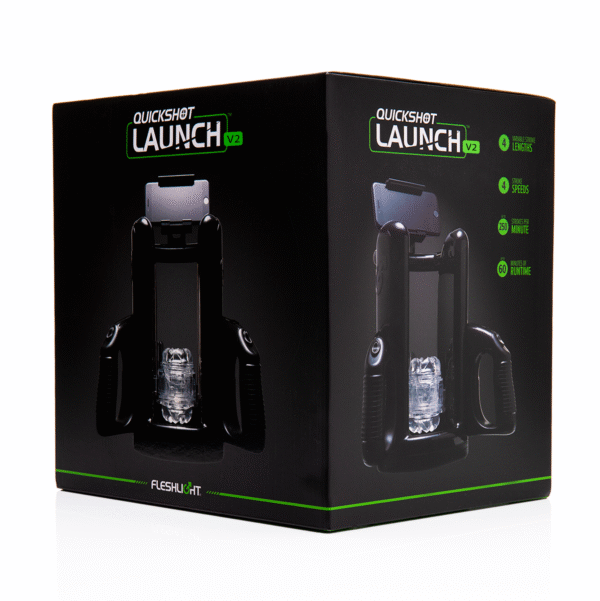 Автоматична секс-машина для чоловіків Fleshlight Quickshot Launch V2, оновлена ​​модель - Зображення 2