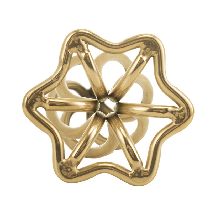 LOCKINK SEVANDA Hollow Spiral Golden Metal Plug - L Size - Зображення 6