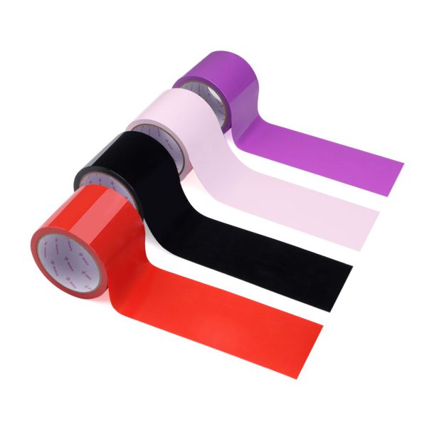 Скотч для бондажу LOCKINK SEVANDA Electrostatic Tape, червона, 16 м - Зображення 4