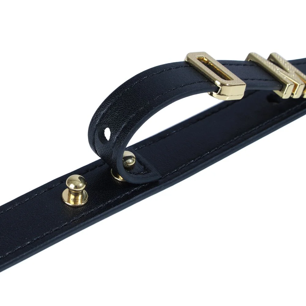 Нашийник LOCKINK Dark DIY Alphabet Collar для стильного вигляду