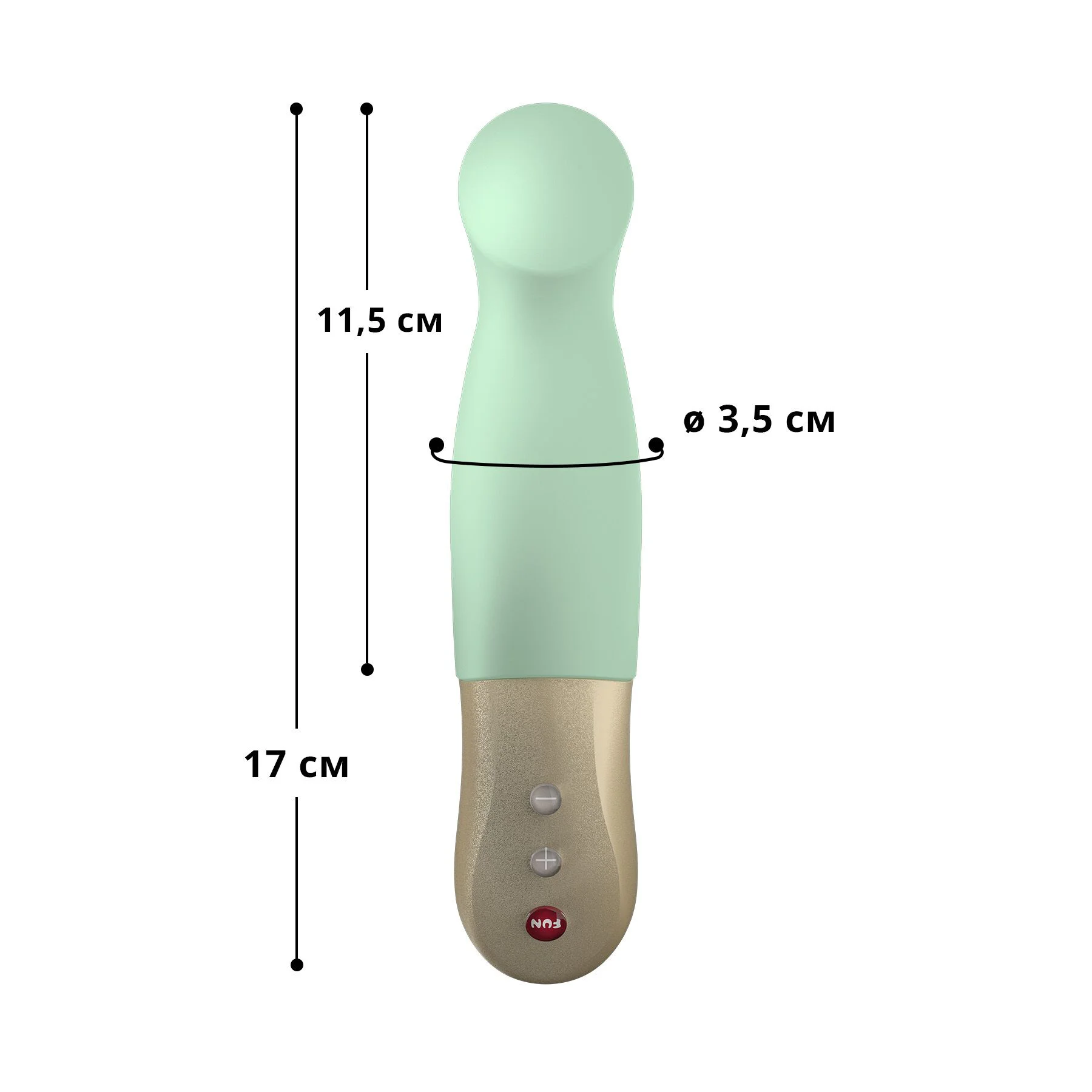 Вібратор-пульсатор Fun Factory SUNDAZE pistachio - Зображення 19