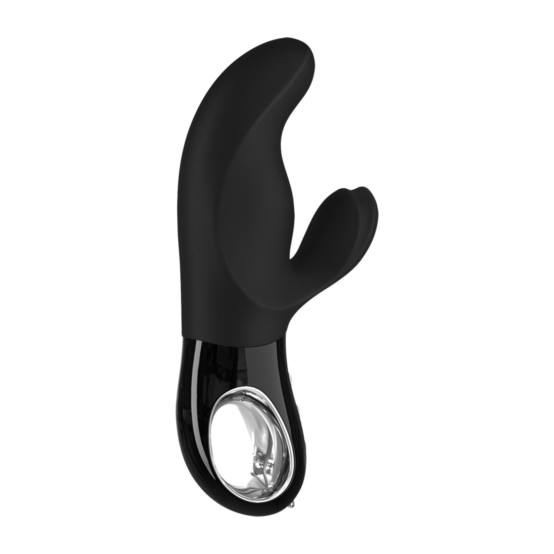 Вібратор-кролик Fun Factory MISS BI black, 2 незалежні мотори, діаметр 4,2 см - Зображення 4