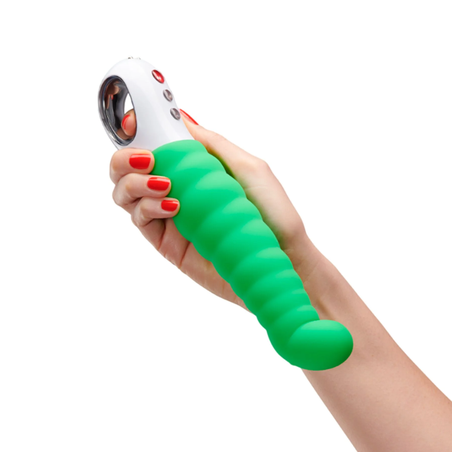 Вібратор точки G Fun Factory PATCHY PAUL fresh green, гнучкий, 12 режимів - Зображення 17