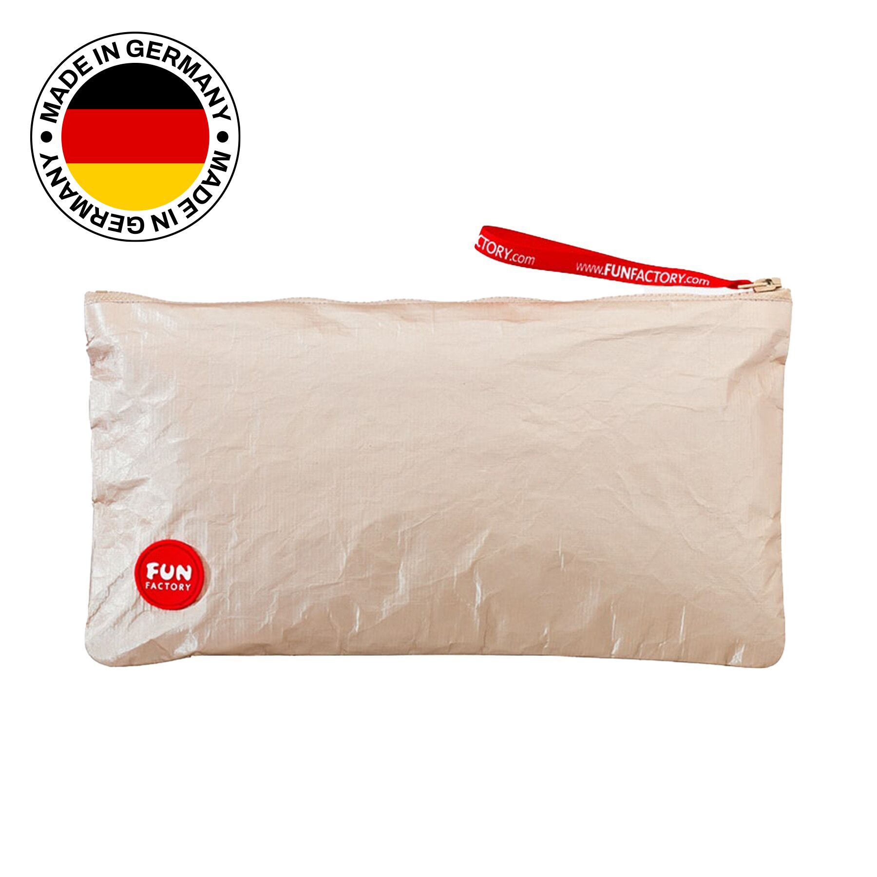 Сумка для інтимних аксесуарів Fun Factory TOYBAG M, золотиста