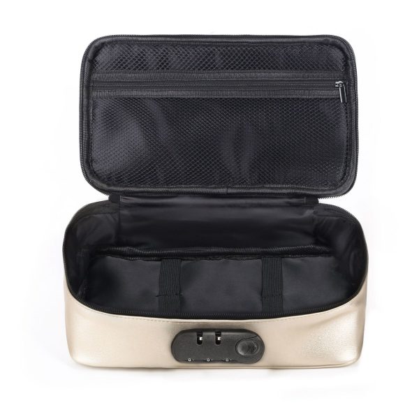 Кейс для іграшок Dorcel DISCREET BOX LUXURY GOLD, кодовий замок, 27×16×7,62 см - Зображення 2