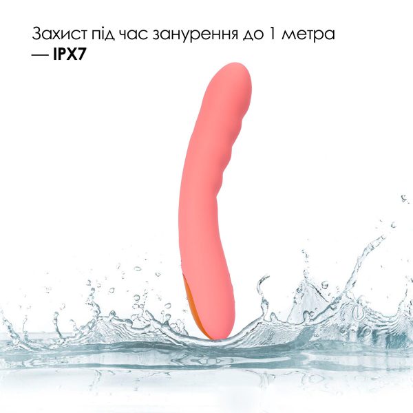 Смарт-вібратор з пульсацією Svakom Ava Neo Peach Pink, 15 режимів роботи, водонепроникний - Зображення 8