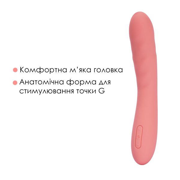 Смарт-вібратор з пульсацією Svakom Ava Neo Peach Pink, 15 режимів роботи, водонепроникний - Зображення 6