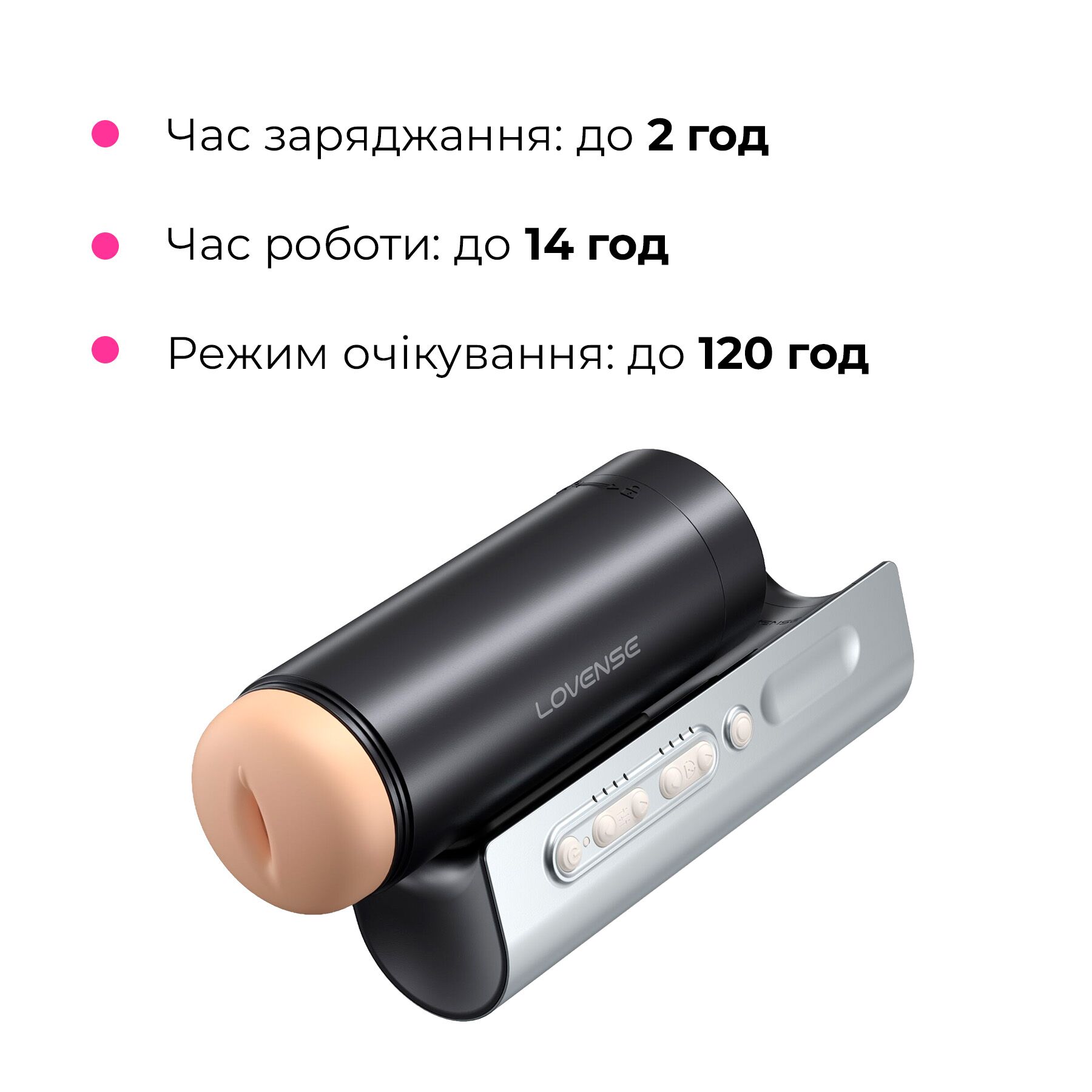Інтерактивний смарт-мастурбатор Lovense Solace Pro з режимами