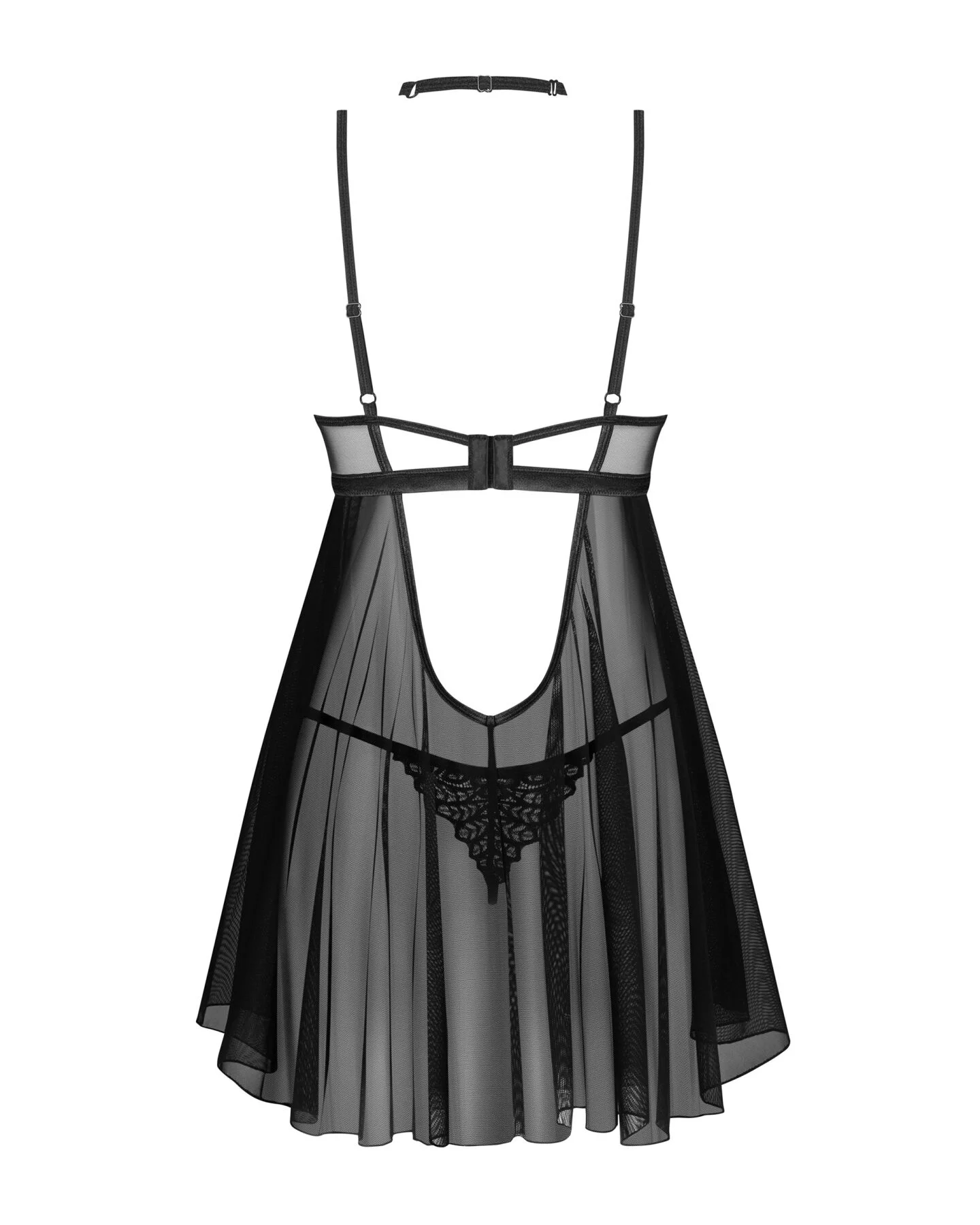 Бебі-дол Obsessive Donarella babydoll & thong XL/2XL - Зображення 9