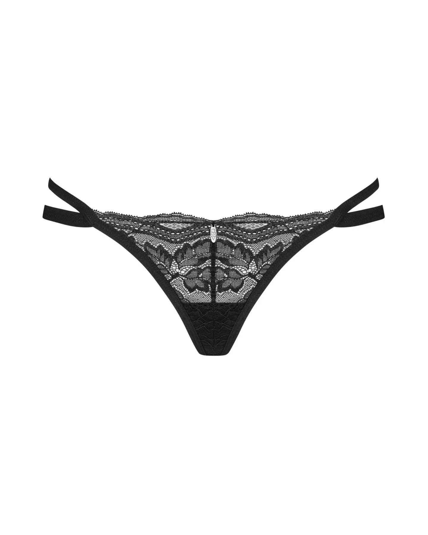 Елегантні інтимні трусики Obsessive Nutris thong XL/2XL