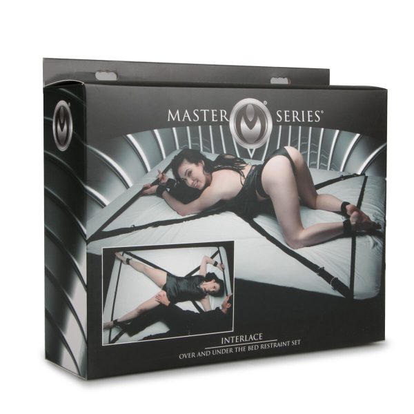 Розтяжка на ліжко Master Series Interlace Bed Restraint Set - Зображення 7