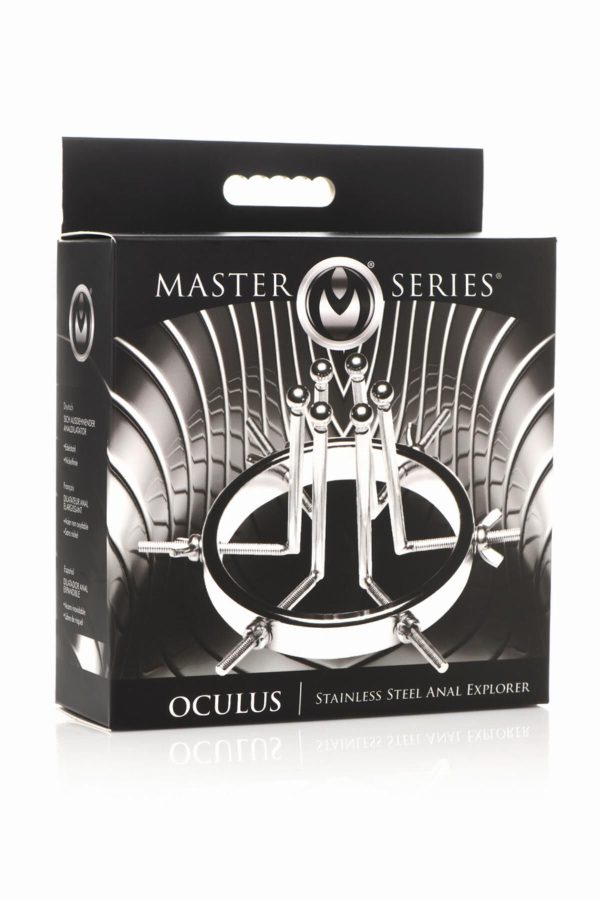 Анальний розширювач Master Series Oculus Stainless Steel Anal Explorer - Зображення 9