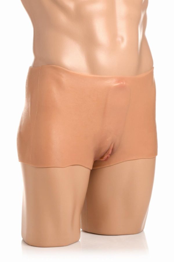 Накладна вагіна Master Series Silicone Vagina + Butt Panties - Small - Зображення 5