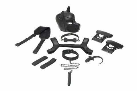 Набір BDSM цуценя Master Series Luxury Pup Arsenal Set - Black
