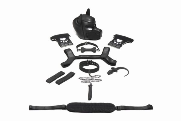 Набір BDSM цуценя Master Series Luxury Pup Arsenal Set - Black - Зображення 2