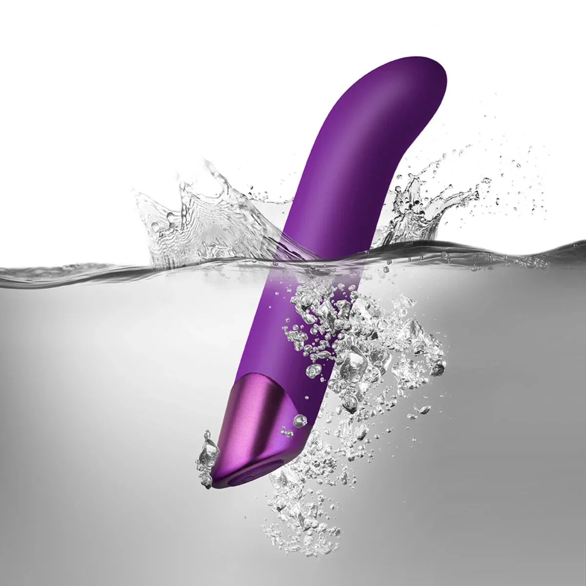 Вібратор для точки G Rocks Off Chaiamo G, 10 режимів, Purple