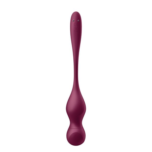 Смарт-вагінальні кульки з вібрацією Satisfyer Love Birds Vary Connect App, змінювана маса, пульт ДК - Зображення 3