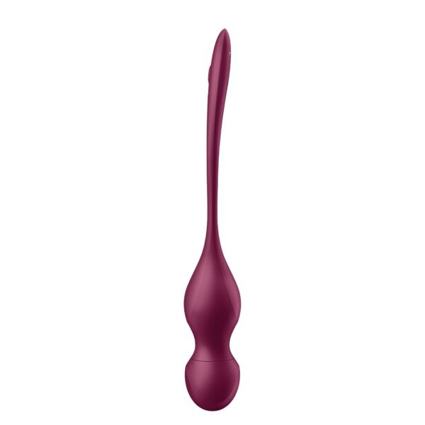 Смарт-вагінальні кульки з вібрацією Satisfyer Love Birds Vary Connect App, змінювана маса, пульт ДК - Зображення 4