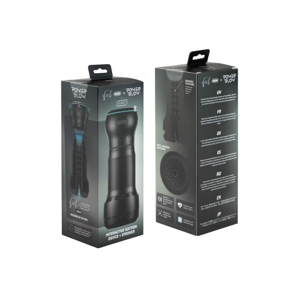 Мастурбатор Kiiroo Feel Pocket зі всмоктувальною інтерактивною насадкою PowerBlow Combo Set - Зображення 5