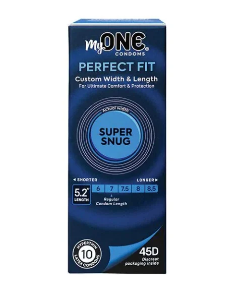 Презервативи MyONE Super Snug, 10 шт, картонна упаковка