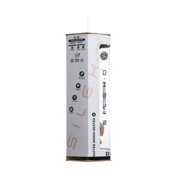 Фалоімітатор SilexD Vetus Real Skin Flesh (8in MODEL 1) суперсофт-силікон+Silexpan, діаметр 4,1 см - Зображення 8