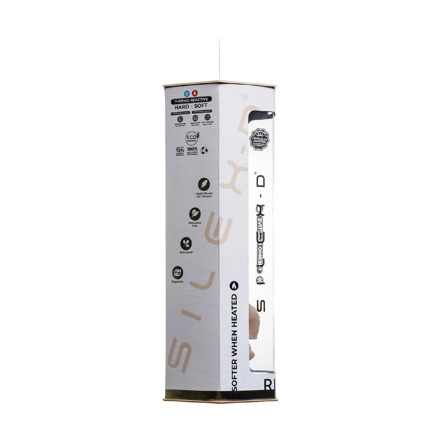 Фалоімітатор SilexD Vetus Real Skin Flesh, суперсофт-силікон