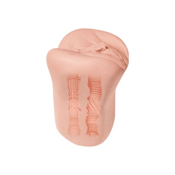 Мастурбатор-вагіна + попка Alive Lola Super Realistic Masturbator L Flesh, два канали, реалістик - Зображення 2