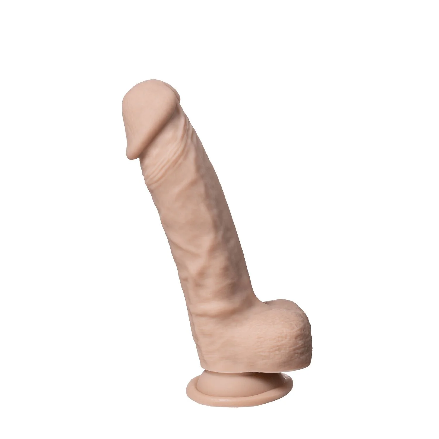 Фалоімітатор SilexD Johnny Real Skin Flesh, суперреалістичний, присоска
