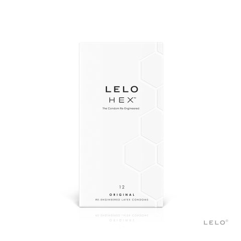 Презервативи LELO HEX Original 12 шт, тонкі та міцні