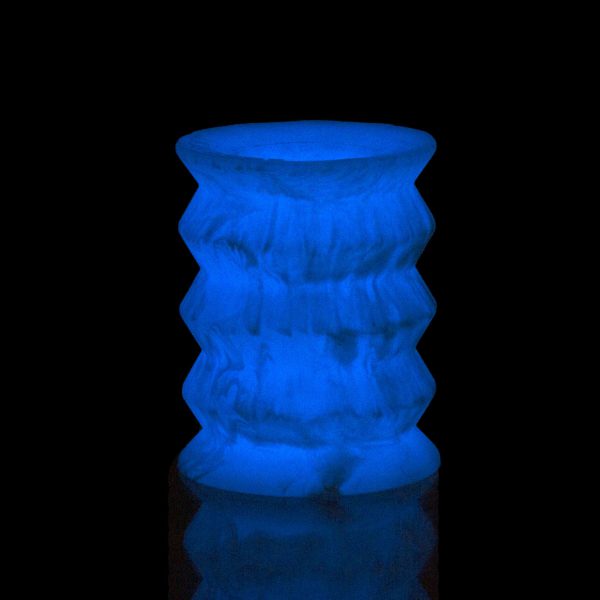 Мастурбатор ADDICTION Silicone Reversible Stroker – Glow in the Dark - Зображення 9