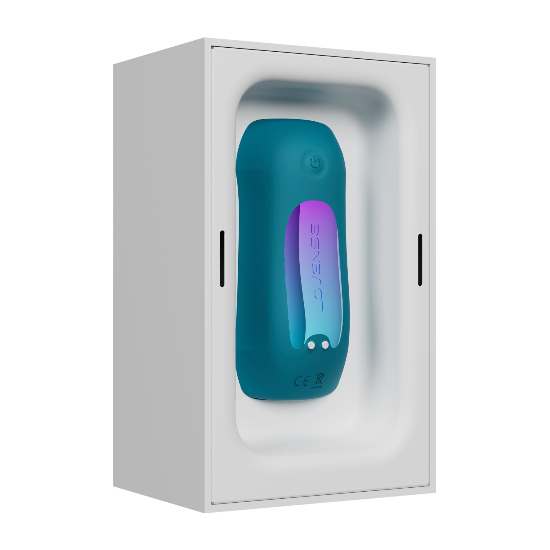 Смарт-вібромастурбатор для головки члена Lovense Gush 2, осцилювальний майданчик, ремені для фіксації - Зображення 27