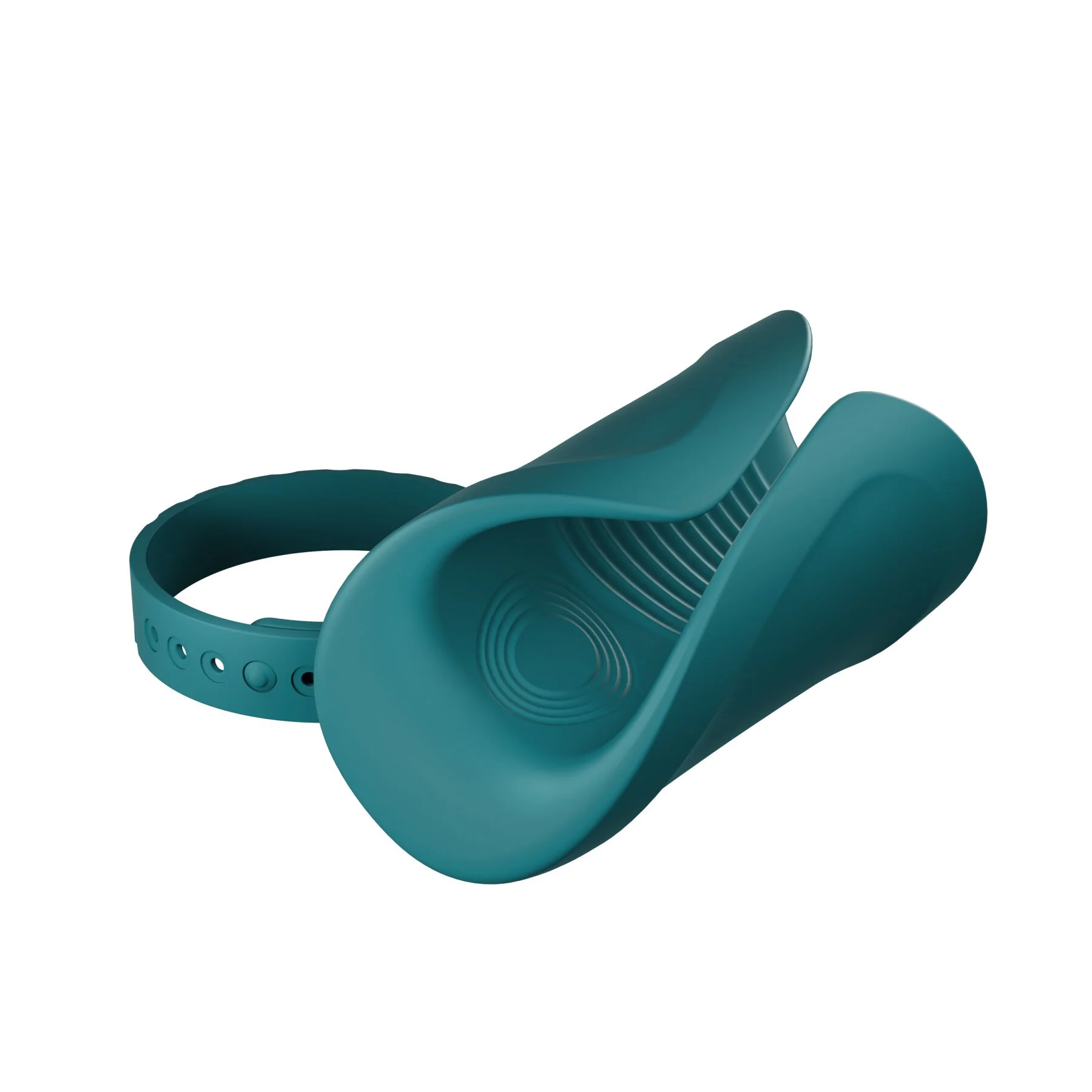 Смарт-вібромастурбатор для головки члена Lovense Gush 2, осцилювальний майданчик, ремені для фіксації - Зображення 23