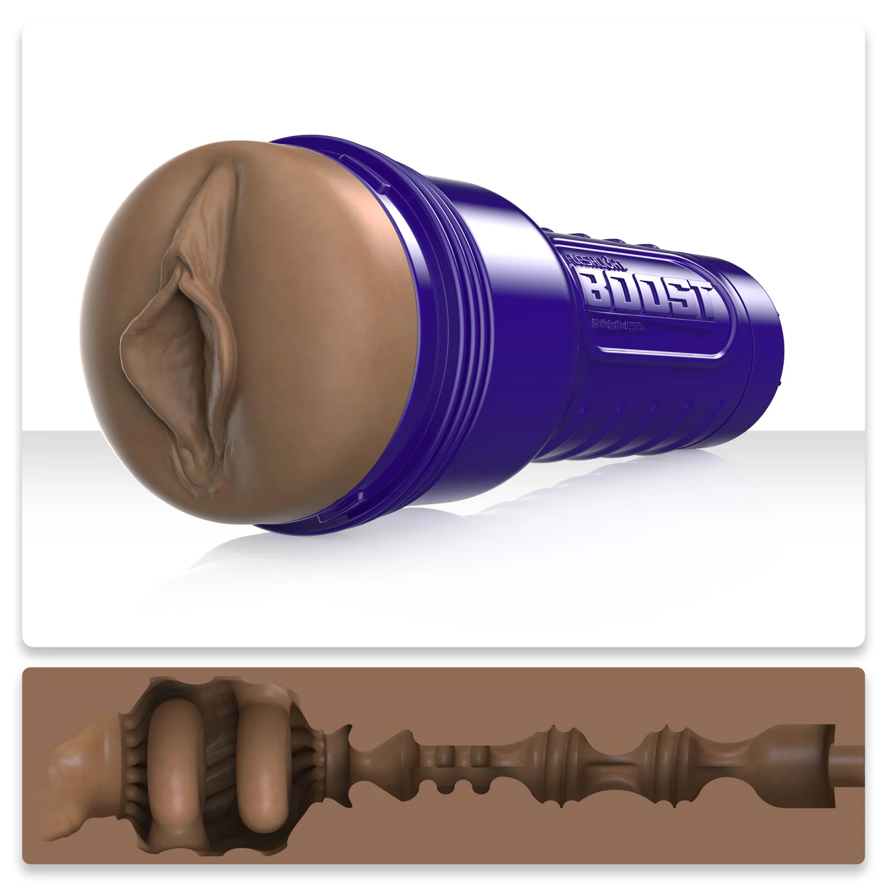 Fleshlight Boost Bang Medium Dark Flesh: Інноваційний інтимний аксесуар