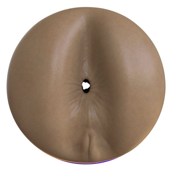 Мастурбатор-попка Fleshlight Boost Blast Female Medium Dark Flesh, плаваючі кільця Turbo Tech - Зображення 2
