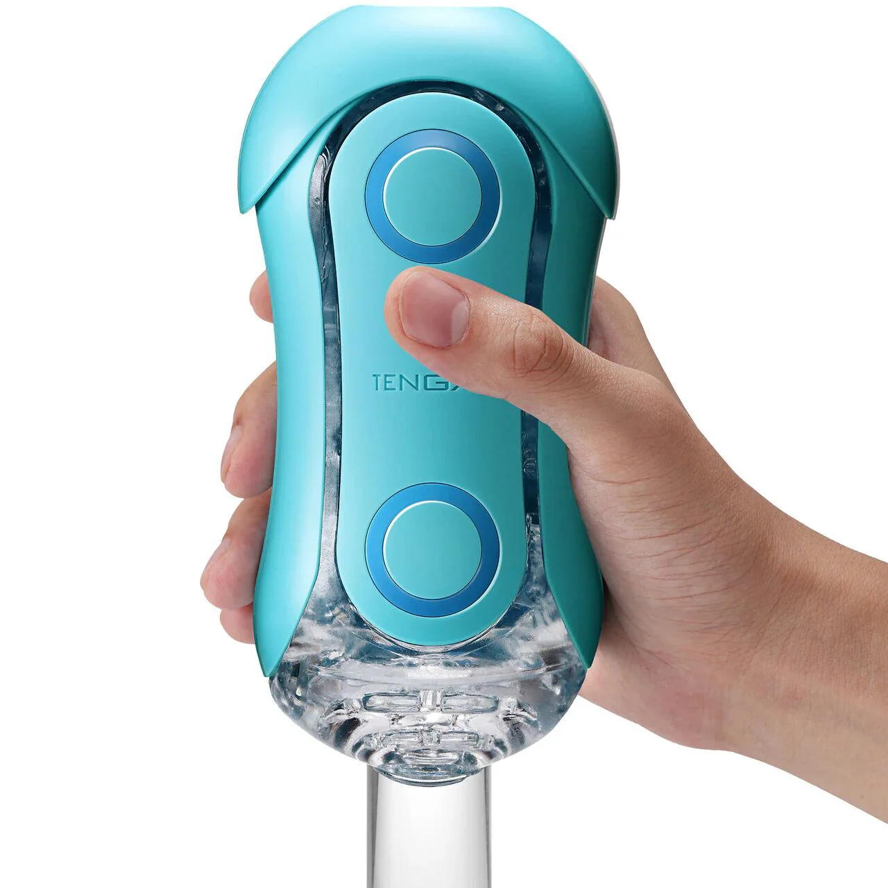 Мастурбатор Tenga Flip Orb Ocean Blue з регулюванням тиску