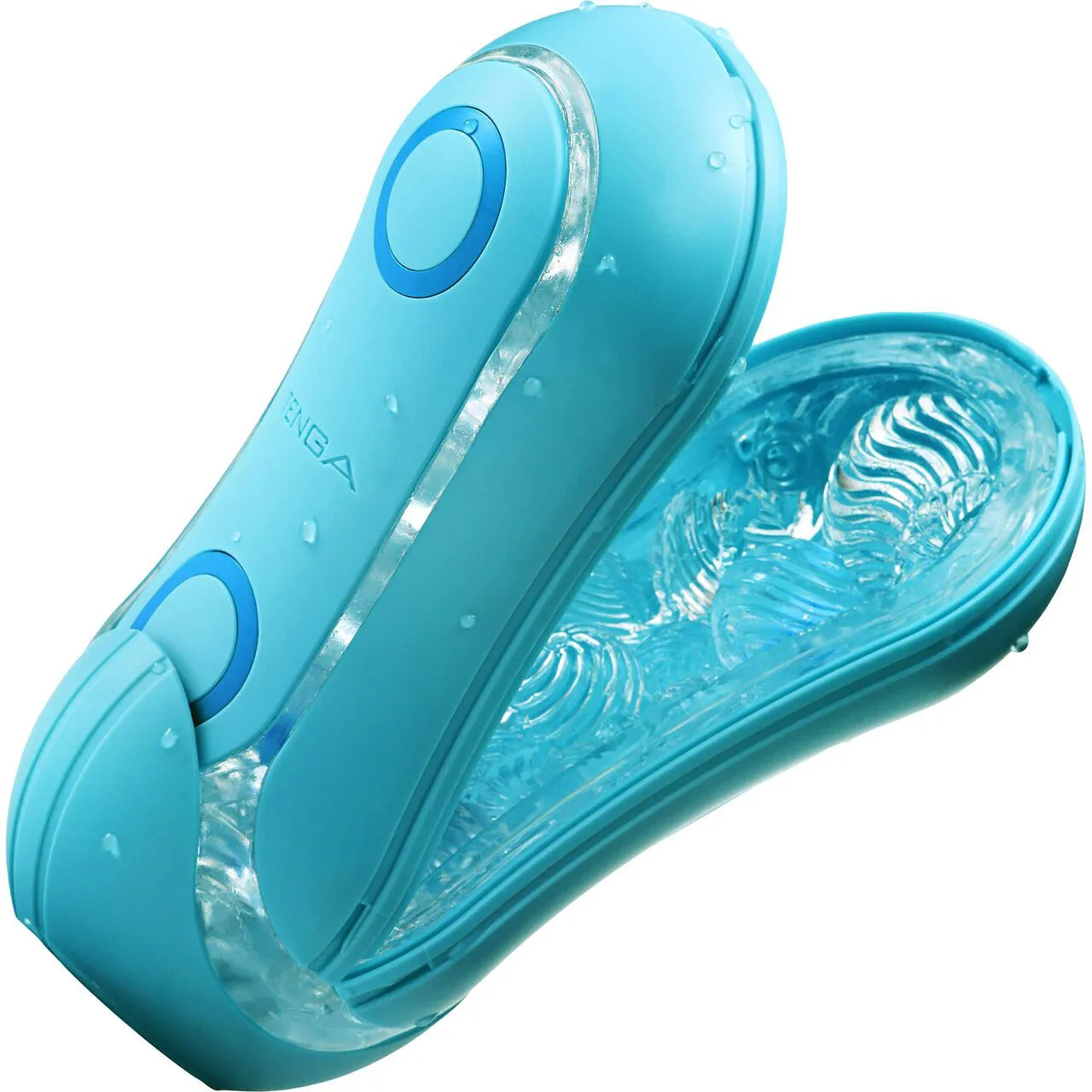 Мастурбатор Tenga Flip Orb Ocean Blue з регулюванням тиску